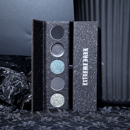 Title 6, Eyeshadow Palette 5 Colors Extremely Dark Long ...