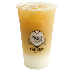 Iced Roasted Hojicha Tea Latte