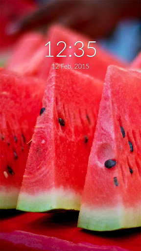 Watermelon Slices Wall Lock