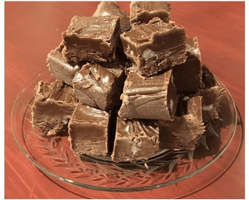 Chocolate Fudge with nuts