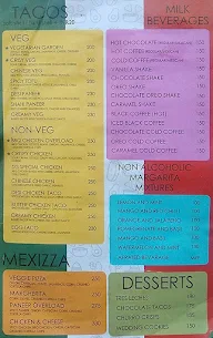 El Mexicano menu 1