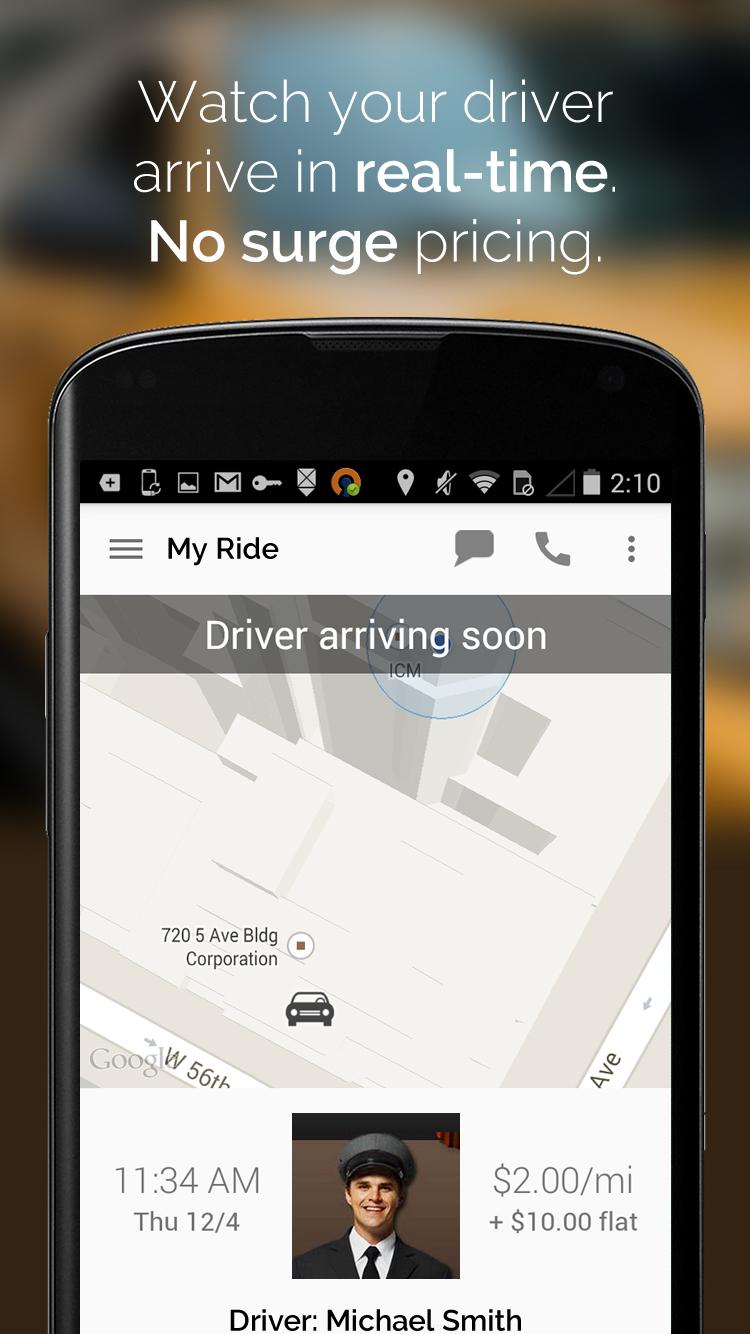 Taxi Now LLC Screen 2