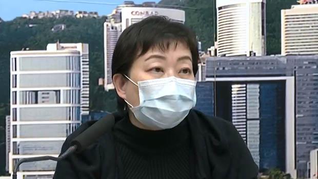 衞生防護中心傳染病處主任張竹君表示,41宗個案中,涉及21男20女。(網絡視頻截圖)