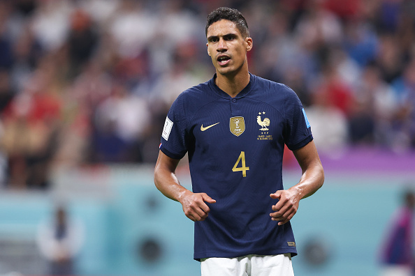 Defender Raphael Varane is one of the France players who have caught flu ahead of the FIFA World Cup final against Argentina. Picture: ALEX LIVESEY/ GETTY IMAGES