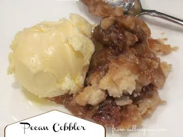 Pecan Cobbler and Reasons I Blog