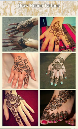 Draw Henna Tattoos