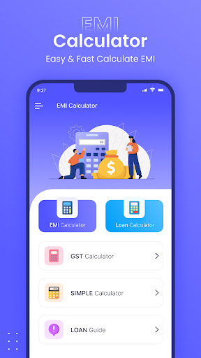 Screenshot Loan EMI Calculator