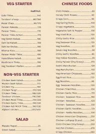 Anant Foods menu 1