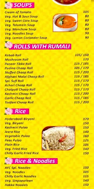 Alive Food Court menu 1