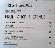 Fruit Shop On Greams Road menu 2