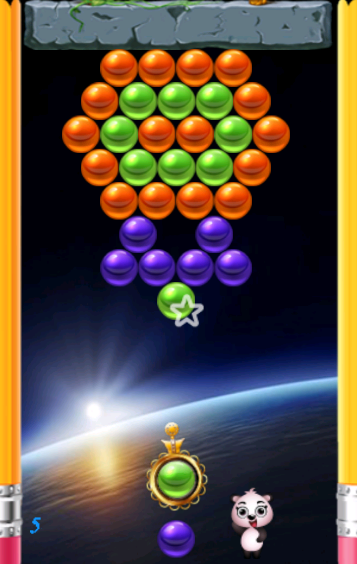 Bubble Shooter Screen 2