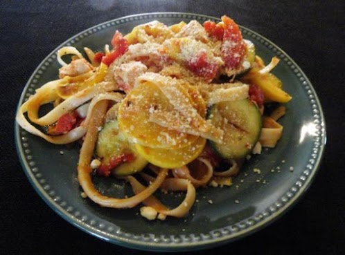 Fettuccine Chicken & Tomato Dinner