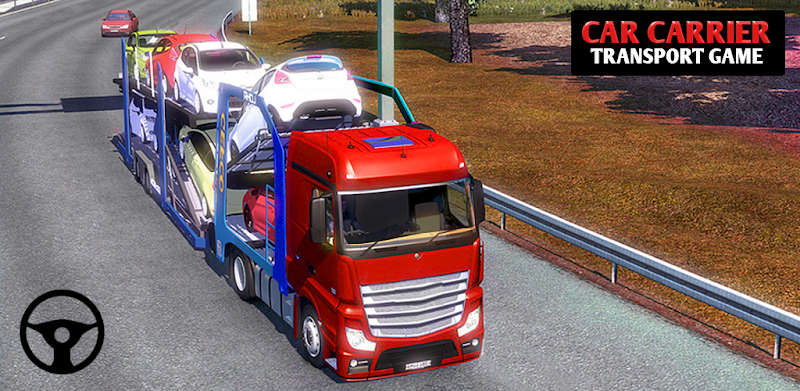 Car Carrier Truck Transport Driver 3D