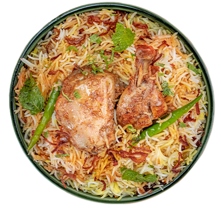 Gongura Chicken Biryani (Serves 1)