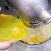 Thumbnail For Adding Egg To Butter, Cream Cheese, And Sugar.