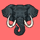 Elephant Red