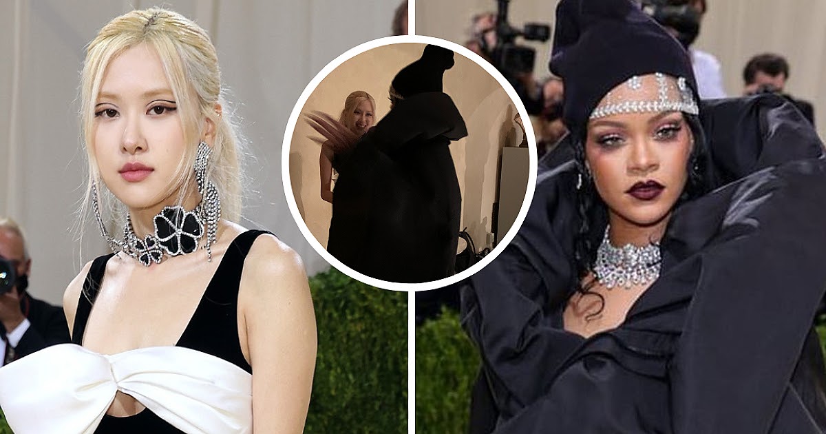 BLACKPINK's Rosé Finally Met Rihanna At The Met Gala, And She Is Living The  Fangirl Dream - Koreaboo