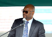 Nathi Mthethwa during the Funeral Service for Former Springbok Rugby Player Chester Williams at DHL Newlands on September 14, 2019 in Cape Town, South Africa. 