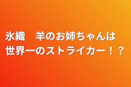 氷織　羊のお姉ちゃんは　世界一のストライカー！？