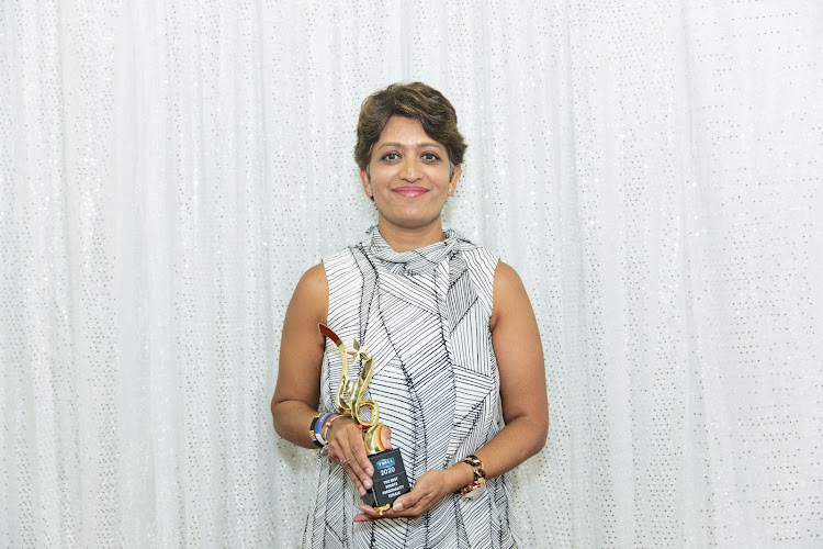 The Sonadol Best Sports Icon Female winner Avani Patel Shah