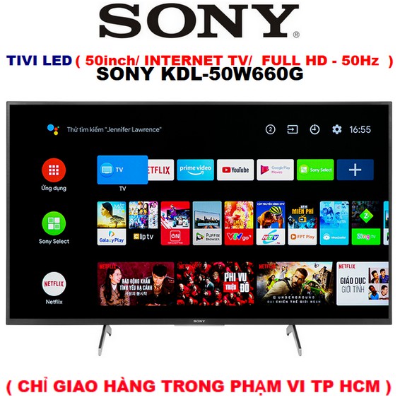 Tivi Led Sony Kdl - 50W660G