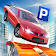 Roof Jumping Car Parking Games icon