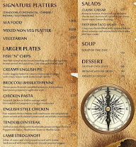 Geoffrey's - The Pub menu 1