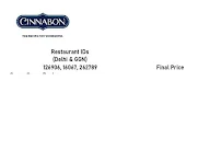 Cinnabon menu 6