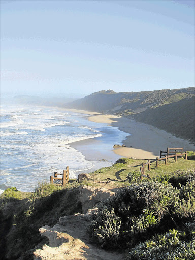 TOP VIEW: Brenton Beach, near Knysna