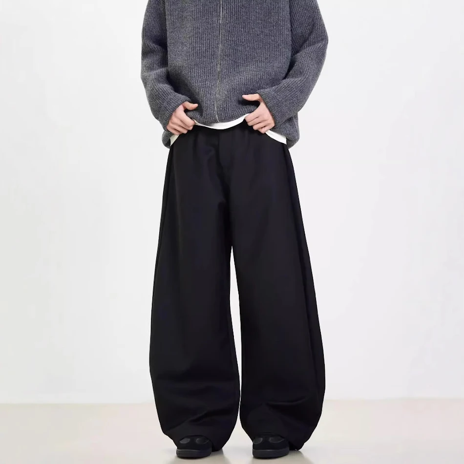 Retro Commuter Pendant Broek Losse Casual Broek – Comfortabele en Stijlvolle Broek voor Dagelijks Gebruik en Pendelen, Casual Design