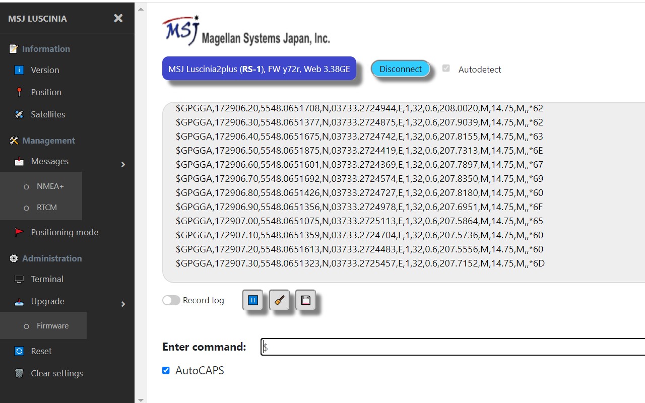 MSJ Web Serial Management tool Preview image 1