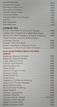 Maharaja Bar & Restaurant menu 4