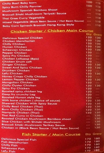 Delicious Momos menu 