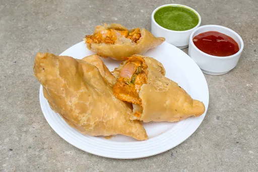 Malai Chaap Samosa