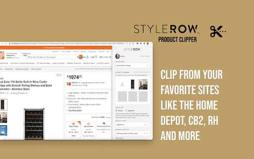 StyleRow Product Clipper