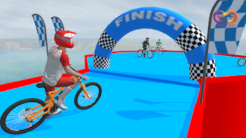 BMX cycle stunt Bicycle games Screenshot