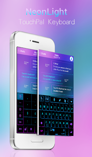 Touchpal Neon Light Theme Apk 6 6 23 2019 Android App Download