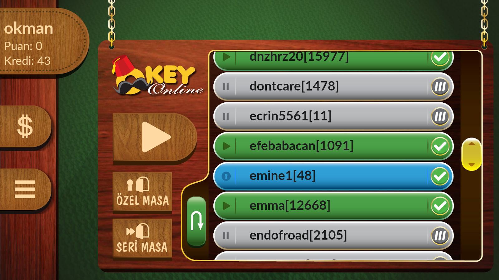 okey spielen online okey spielen online
