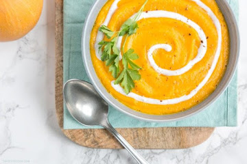Vegan Pumpkin and Carrot Soup