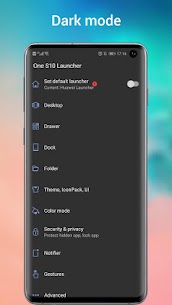 One S10 Launcher style UI v6.0 Pro APK 6