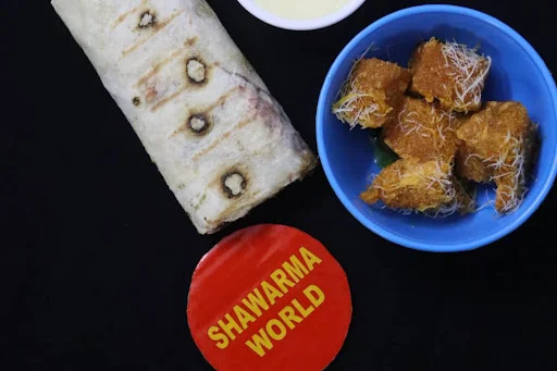 Barbeque Chicken Shawarma With Double Ka Meetha [150 Grams]
