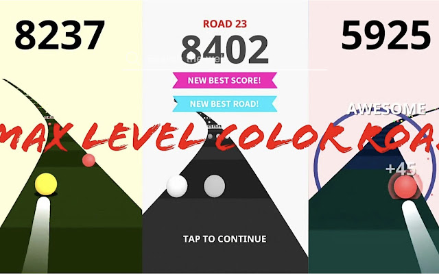 Color Road HD Wallpapers Game Theme