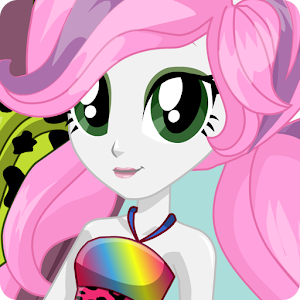 School Style MLPEG Dress Up Game with pony girls  Icon