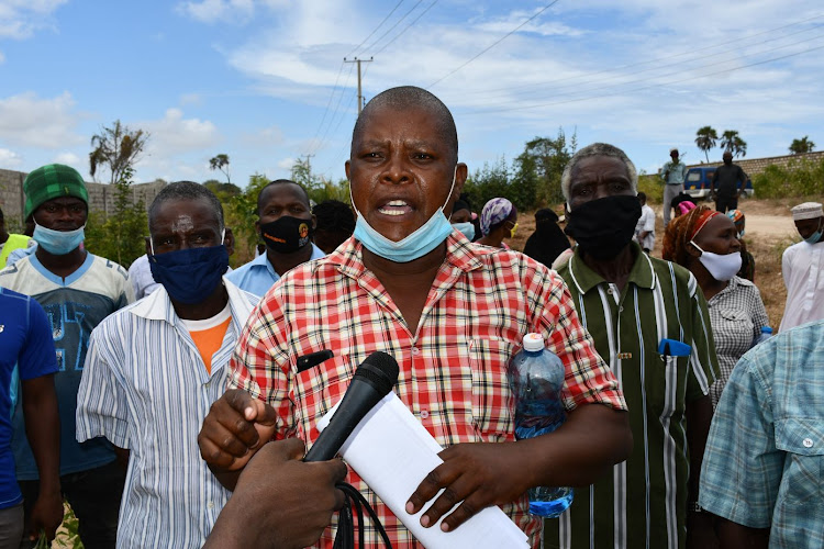 Michael Kahindi, a Lamukani resident.