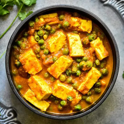 Matar Paneer.