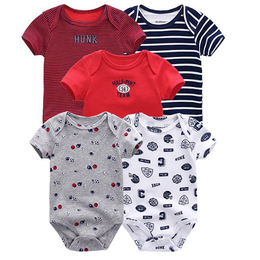Title 8, Summer Baby Boy Girl Jumpsuit newborn clothes f...