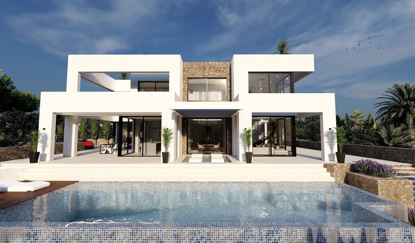 House with pool and terrace Benissa