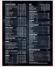 The Droots menu 3