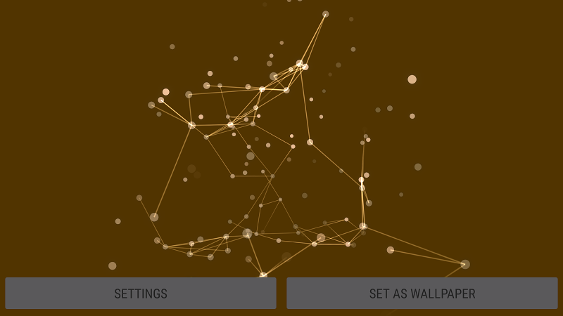 Скриншот Particles 3D Live Wallpaper