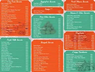 Brijwasi Sweets menu 3